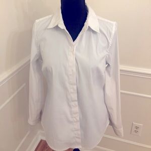 White Botton Down Blouse